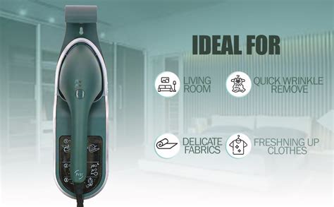 Buy JVD Velyss 2-in-1 Garment Steamer & Steam Iron, 1500W, Foldable ...