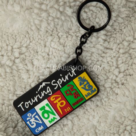 Touring Spirit 2D Rubber Keychain - The Chaabi Shop
