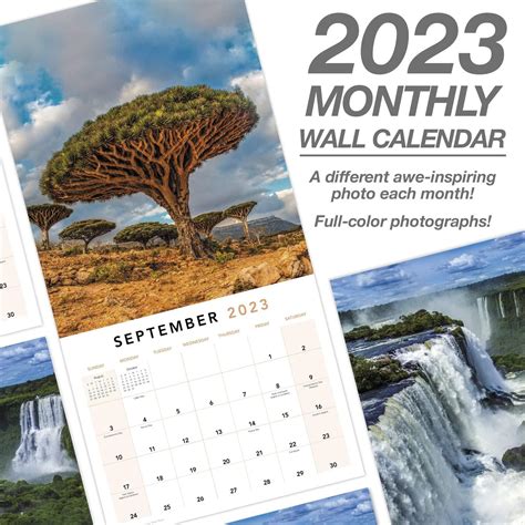 Buy 2023 Mother Nature Monthly Wall Calendar, 16 Months, 12 x 12 ...