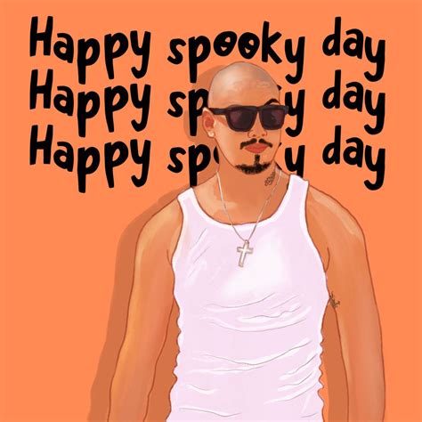 Spooky On My Block Print