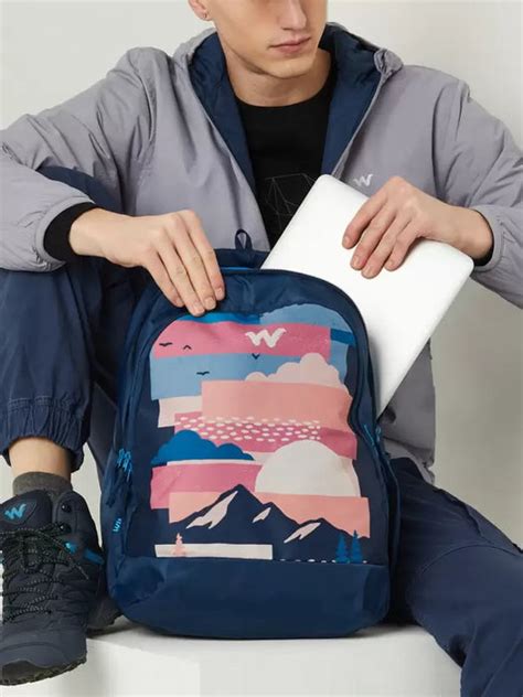 Wildcraft Blaze Laptop Backpack 35 L - Navy Nature — Mango
