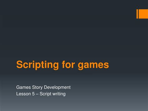 Image result for Scripting in Game