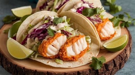Image result for Crispy Cod Fish Tacos