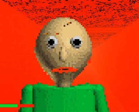 Image result for Baldi Angry
