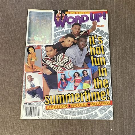 VINTAGE 90S WORD UP Magazine Rap Hip Hop July 1999 Jay-Z Nas Juvenile ...