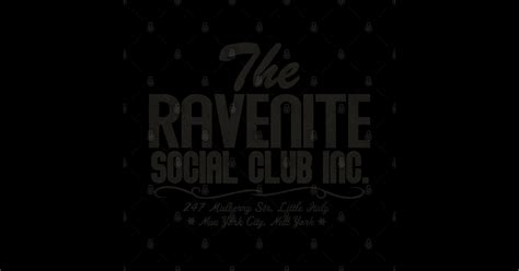 The Ravenite Social Club // Gotti Mafia NYC - Mafia - Sticker | TeePublic