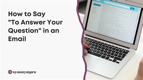 Image result for How to Answer Questions Over Email Professionally