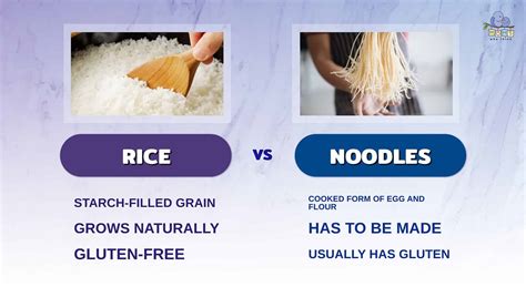 Rice vs. Noodles: What's the Difference?
