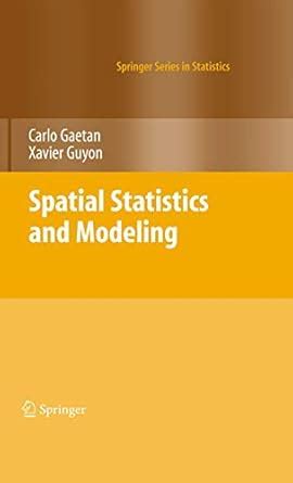 Buy Spatial Statistics and Modeling (Springer Series in Statistics ...