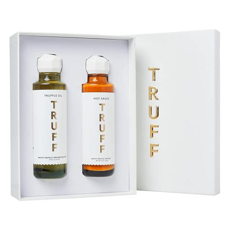 Amazon.com : TRUFF White Truffle Gift Set, White Truffle Oil and Hot ...