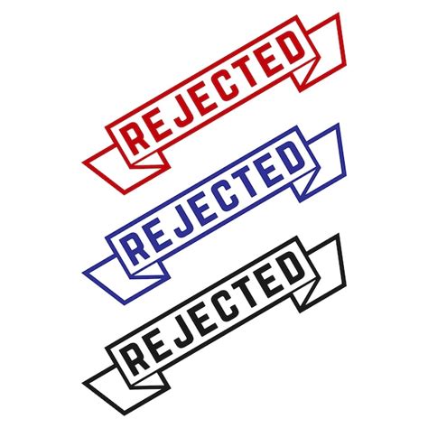 Image result for Rejected Stamp Vector