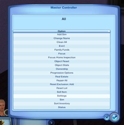 Image result for Sims 3 Master Controller Mod