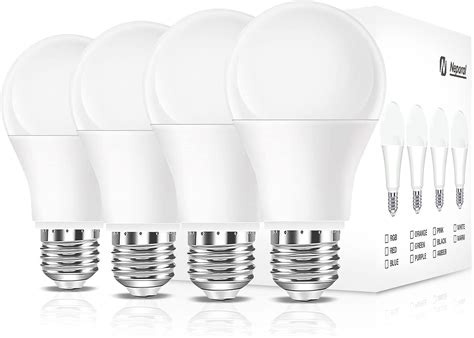 Full Spectrum Light Bulb, 6000K Natural Sunlight Bulbs, 9W 60W ...