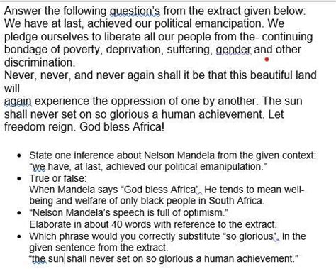 Answer the following question’s from the extract given below: We have ...