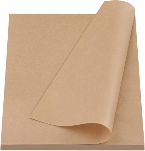 ASTARON 100Pcs Brown Butcher Paper No Wax Disposable Butcher Paper ...