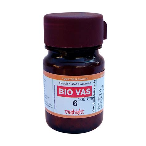 Dr.Vashisht Biocombination Bio Vas 6 (BC6)- Cough, Cold & Catarrh Medi ...