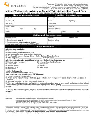 Fillable Online Prior Authorization Request Form Member Information ...