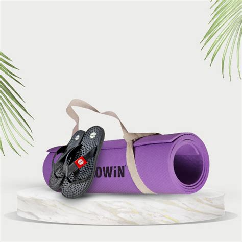DiCLOWiN Yoga Mat With Carrying Strap – Health Meets Care