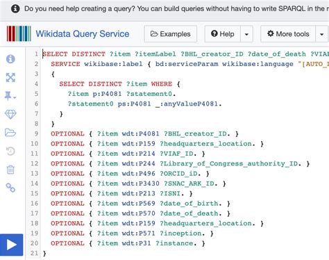 Wikidata SPARQL 的图像结果