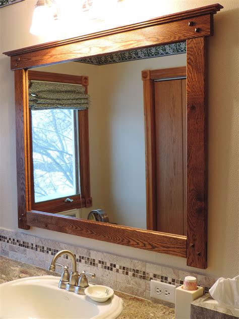 Craftsman Style Bathroom Mirror – Bathroom Guide by Jetstwit