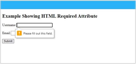 HTML Required Attribute in Select, Input, and Textarea