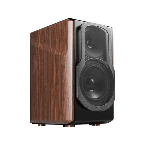 Edifier S2000Mkiii New Classic Hi-Fi Active Speaker Brown | Atlantic Shoppe