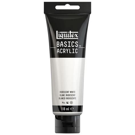 Liquitex Basics Acrylic - 118 ML - Iridescent White | Art Lounge