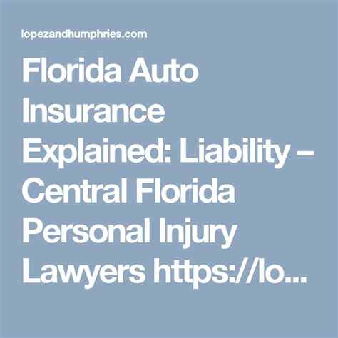 Image result for Florida Liability Insurance Explained