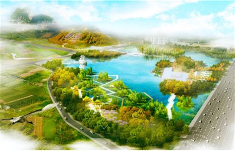柳州芭公塘湿地公园景观及建筑设计[原创]