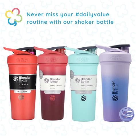 Blender Bottle, Strada, Insulated Stainless Steel | Shopee Philippines