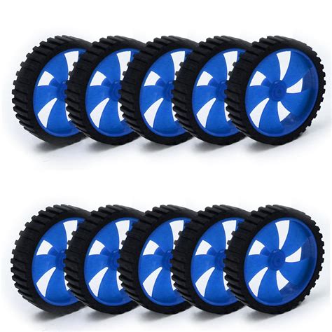 Robotic DC Small BO Wheels 4.5cm x 1.2cm