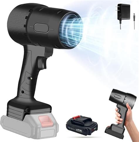 VishBin Cordless Leaf Blower Handheld, Hand Held Leaf Blower Violent ...