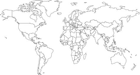 Blank World Map Printable 的图像结果