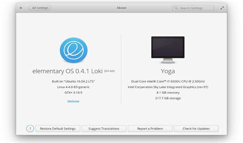 Image result for Panel De Elementary OS