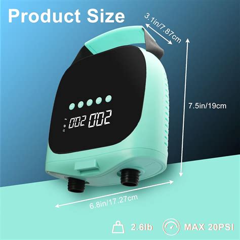 NewMeetall Electric Paddle Board Pump – 20PSI High-Pressure India | Ubuy