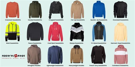 17 Different Types of Sweatshirts