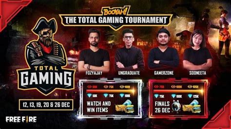 Free Fire Battle Arena Season 2 & Total Gaming Tournament