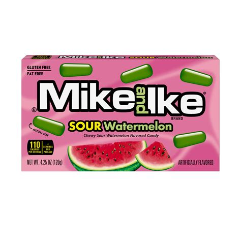 Mike and Ike Sour Watermelon Box - Hier Te Bestellen