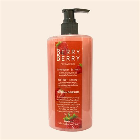 Berry Berry Shower Gel with Strawberry Extract and Beetroot Extract ...
