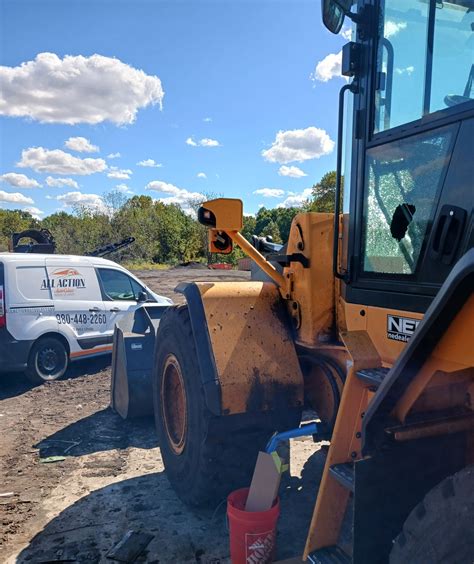 Heavy Equipment Glass Repair in Charlotte & Gastonia, NC