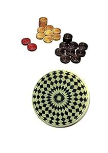 Buy PERICO Wooden Carrom Coins (Pack of 24) Online at Low Prices in ...