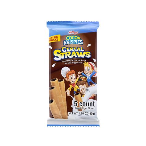 Kellogg's Cocoa Krispies Cereal Straws (USA)