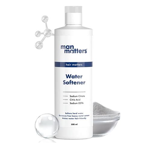 Man Matters Water Softener 500ml | Instant Hard Water Softening Agent ...