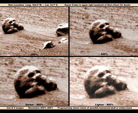Image result for Alien Skull On Mars