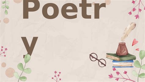 Image result for Poetry Tutorial