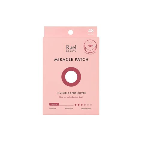 Rael Beauty Miracle Patch Invisible Spot Covers, 48 CT Ingredients ...