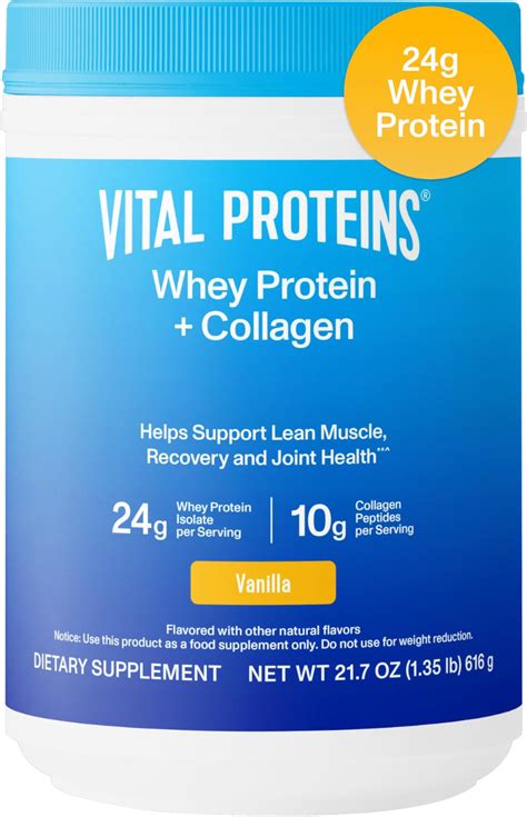 Amazon.com: Vital Proteins Protein Powder – 20g Plant Based Protein with Chickpea – 1B CFU ...