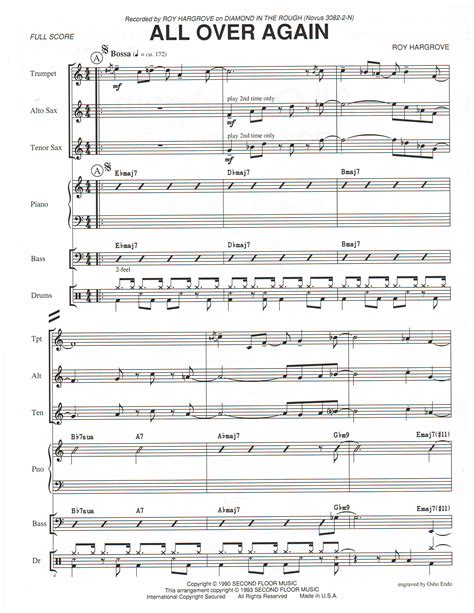 Image result for Over All Over Again Chords