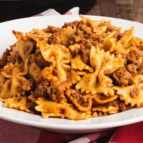 Cheesy Beef Pasta Hamburger Helper