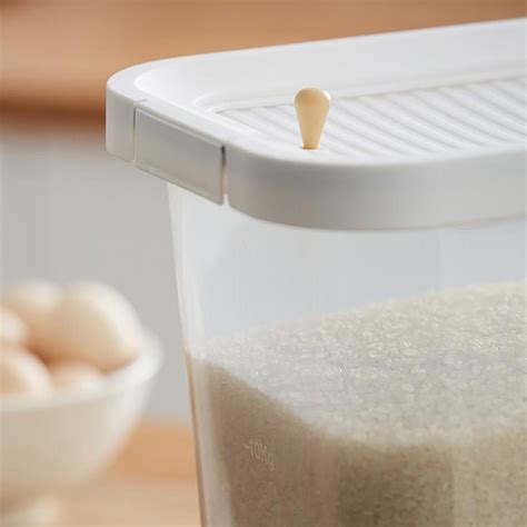 Grrvtrz Food Storage Containers,Storage And Organization,Push Pull Rice ...
